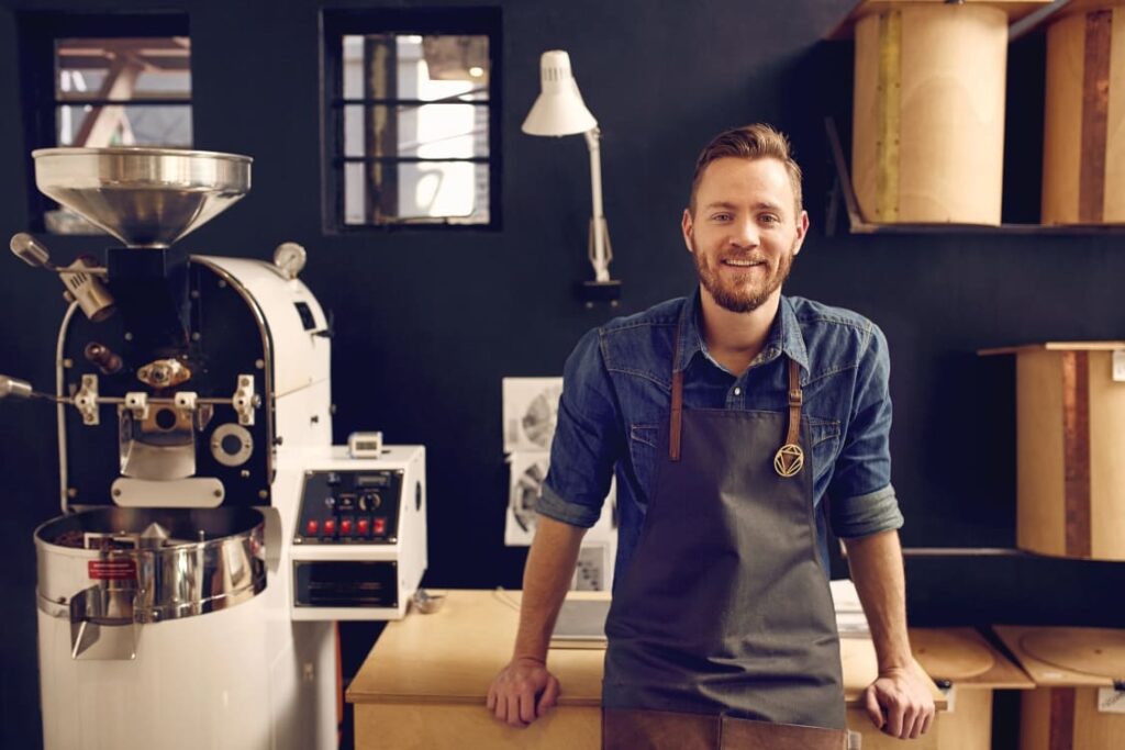 En lokal kaffebutik der oplever øget vækst og flere besøgende efter en strategisk optimering af deres online synlighed hos SEO Kolding.